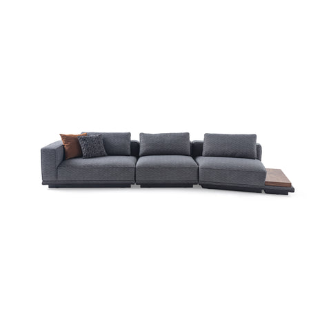 OPIA Triple Seater with side table sofa