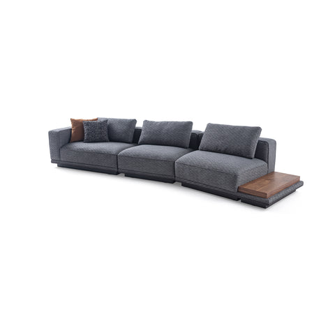 OPIA Triple Seater with side table sofa